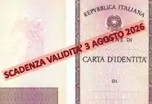carta d'identità cartacea
